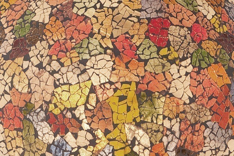 Tafellamp Onion 32cm Glass Multi Color - Afbeelding 3