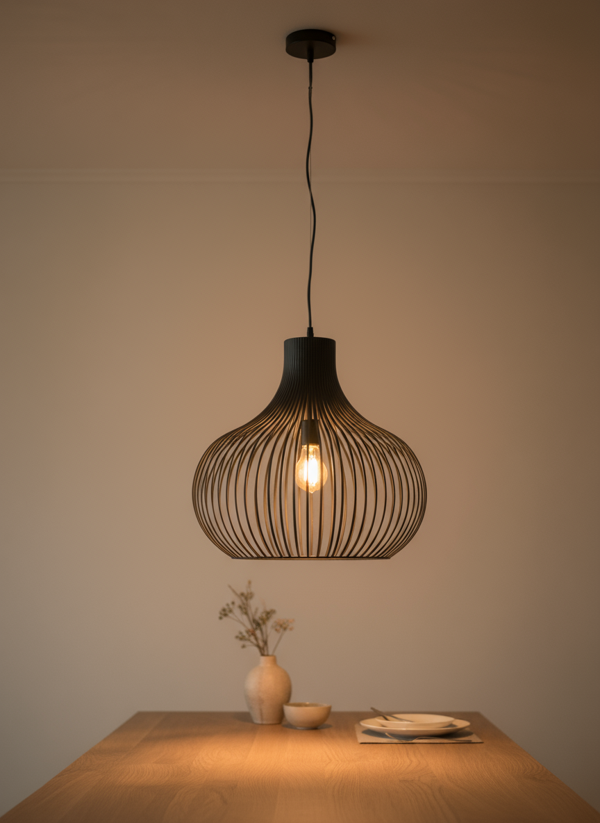 Hanglamp Freelight Aglio Ø58 cm – Zwart - Afbeelding 2