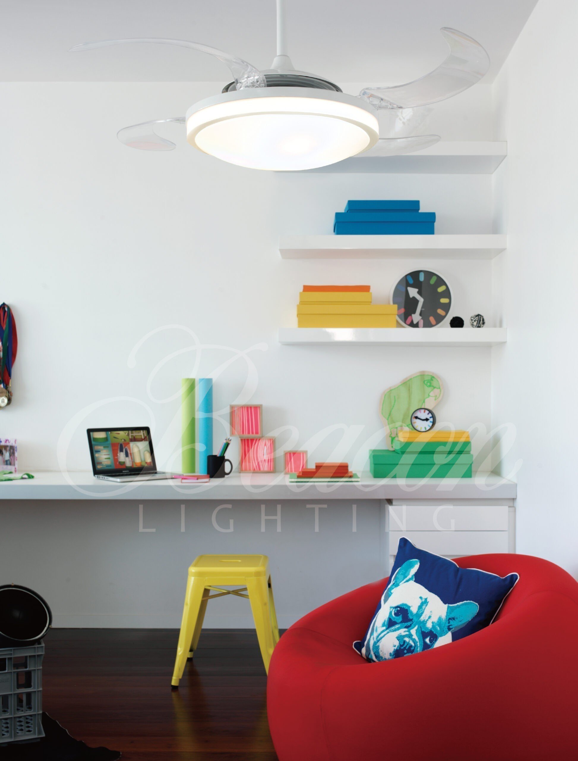 Ventilator Fanaway Evo 1 Led wit - Afbeelding 9