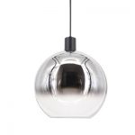 Hanglamp ball 30 cm smoke/helder