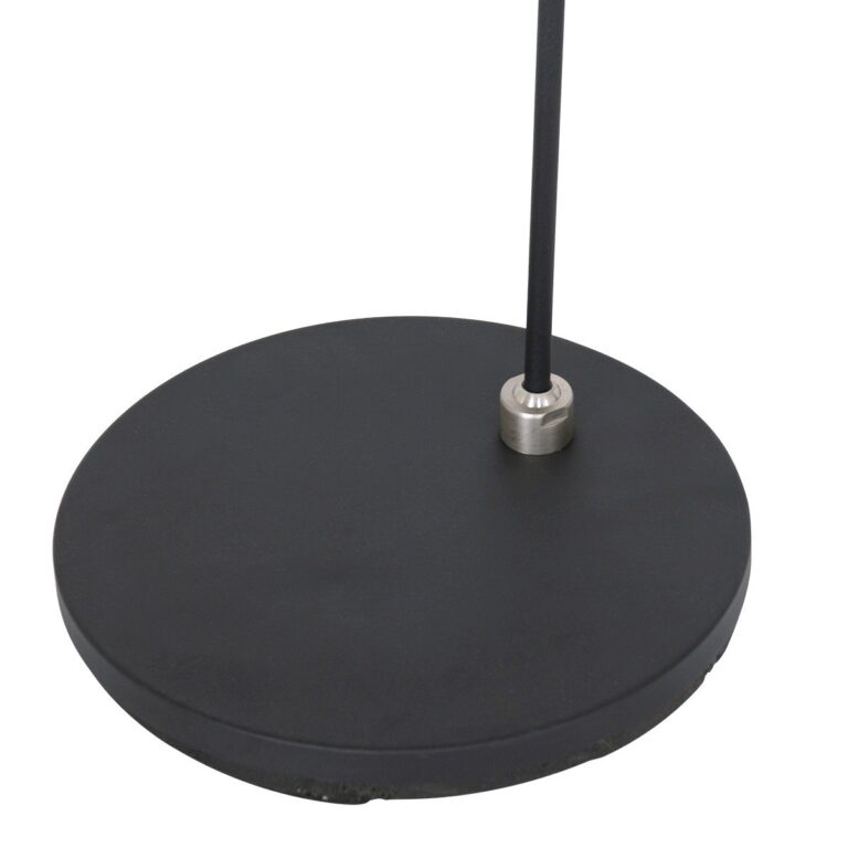Leeslamp Turound LED zwart met rookglas