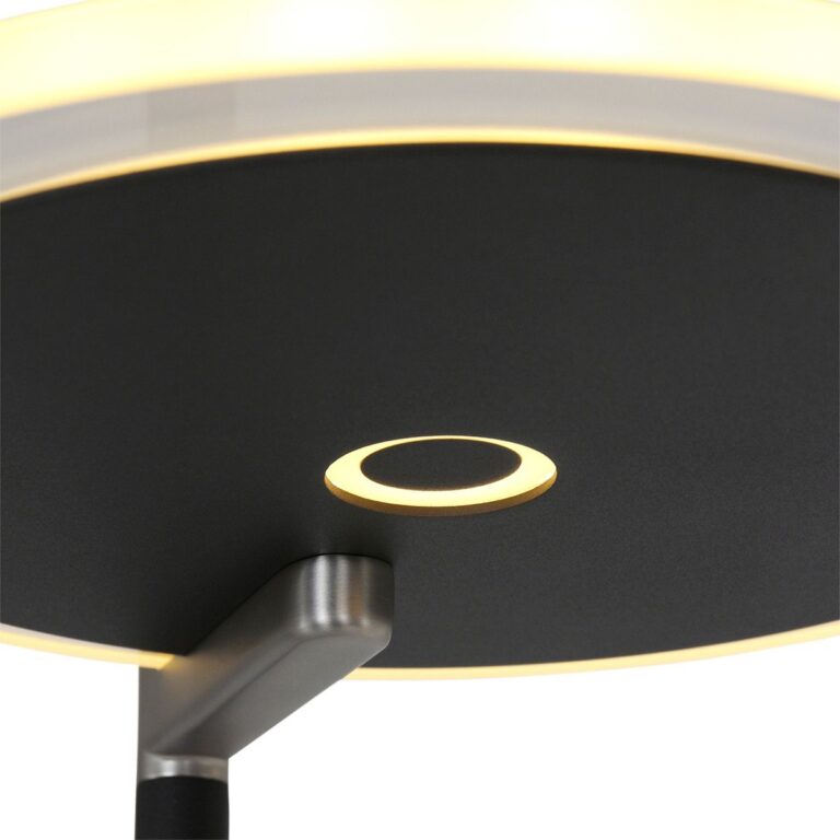 Vloerlamp Turound LED zwart