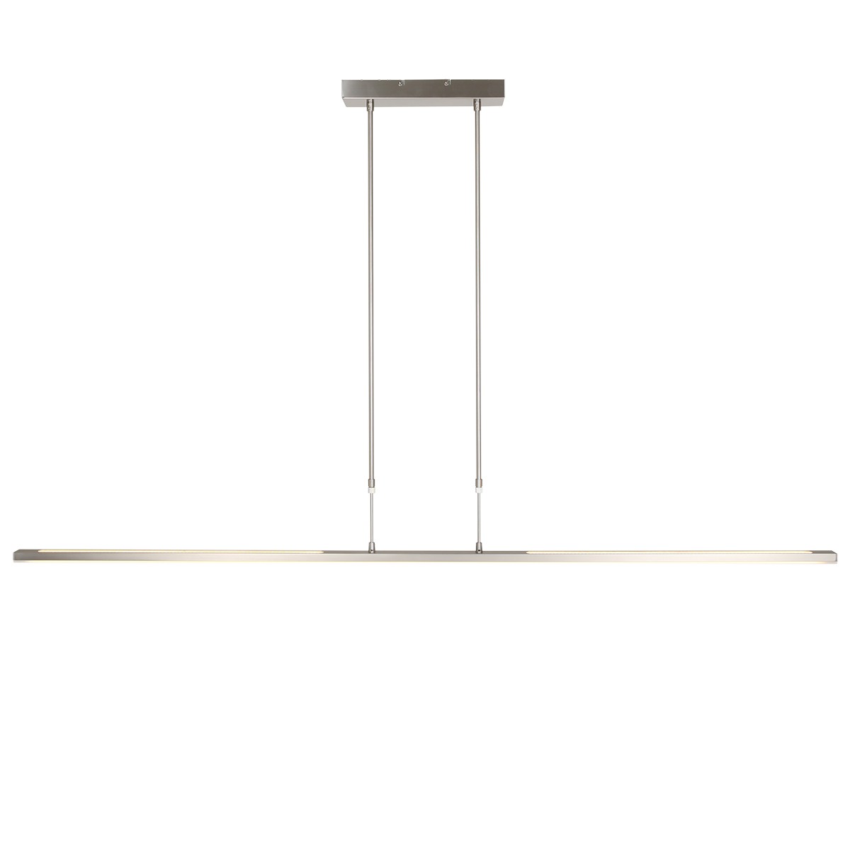 Staalkleurige hanglamp Zelena 7971ST – LED hanglamp 155 cm met instelbare lichtkleur - Afbeelding 5