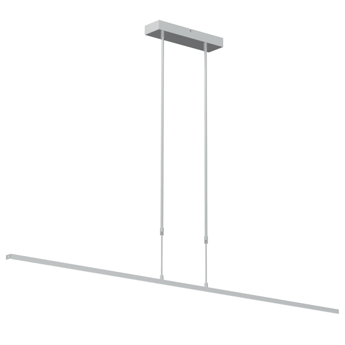 Staalkleurige hanglamp Zelena 7971ST – LED hanglamp 155 cm met instelbare lichtkleur - Afbeelding 14