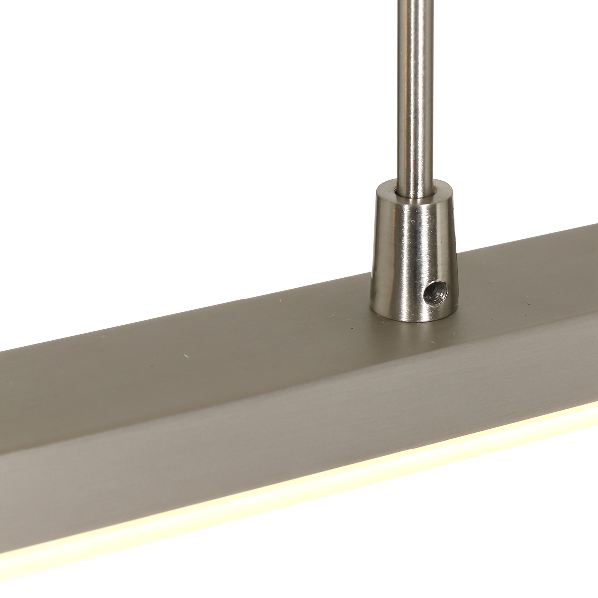 Staalkleurige hanglamp Zelena 7971ST – LED hanglamp 155 cm met instelbare lichtkleur - Afbeelding 9