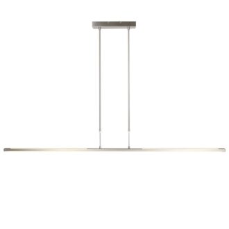 Staalkleurige hanglamp Zelena 7971ST – LED hanglamp 155 cm met instelbare lichtkleur