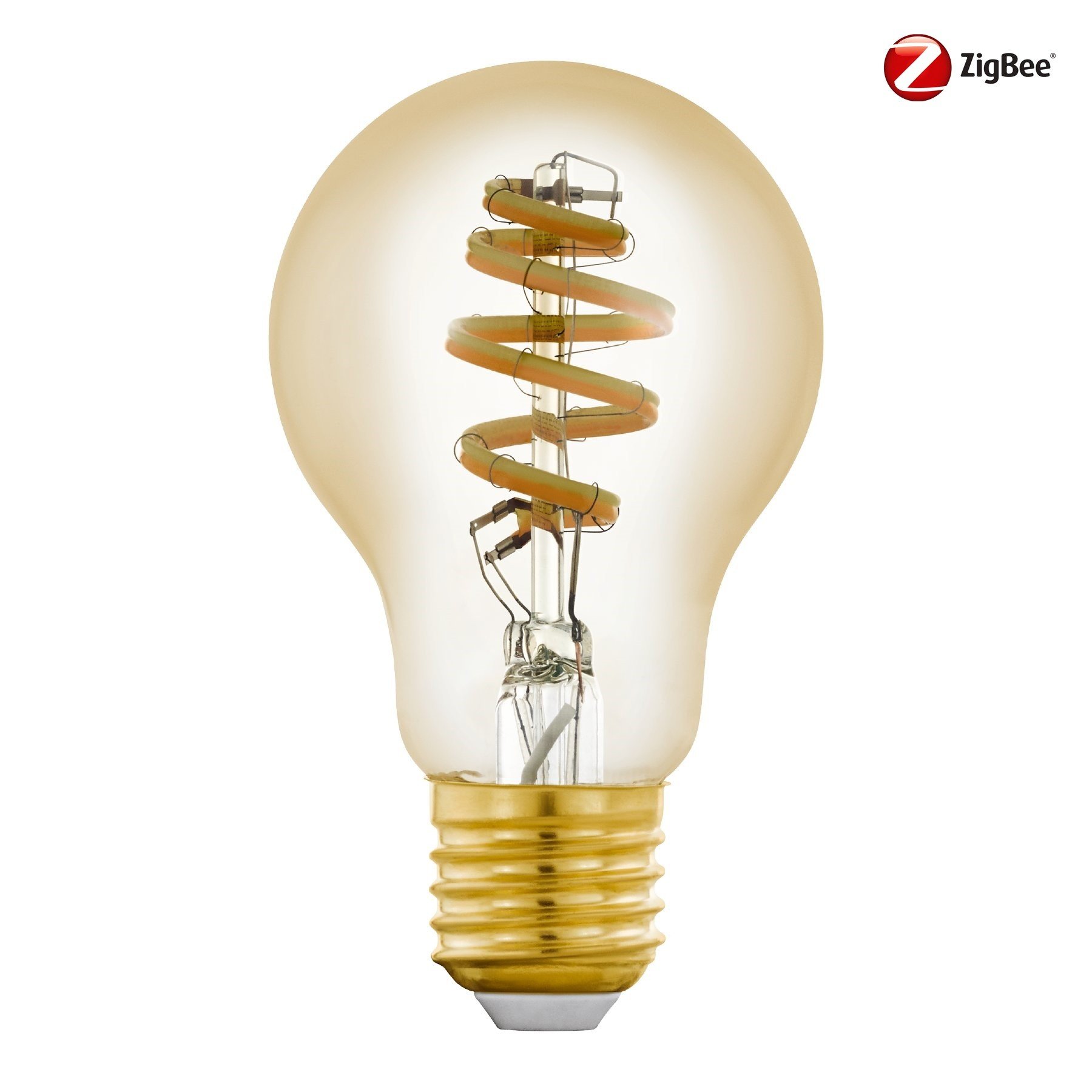 karbonade Riskant hoofdzakelijk EGLO Connect-Z Zigbee Spiraal Filament LED Lamp E27 6 Watt 400Lm A60 |  Lampenhuis