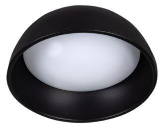 Ringo plafondlamp ø320mm zwart/rood 24W 2700K dimbaar 1920Lm