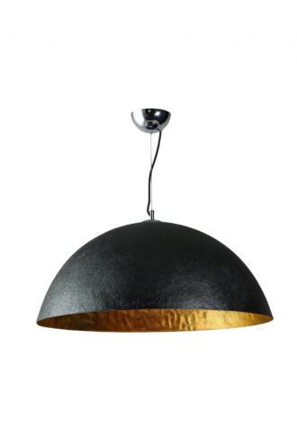 ETH Mezzo Tondo hanglamp 70cm 1x E27 zwart/goud
