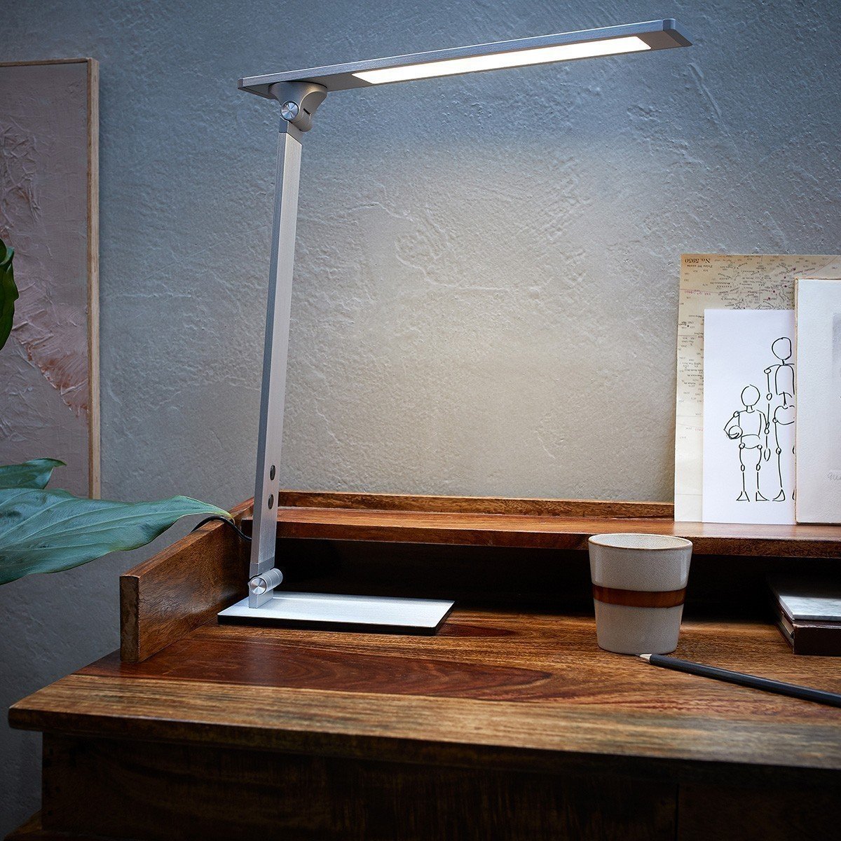 Tafellamp Serenade LED 2684ST Staal - Afbeelding 18