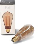 By Eve LED lamp filament A champagne