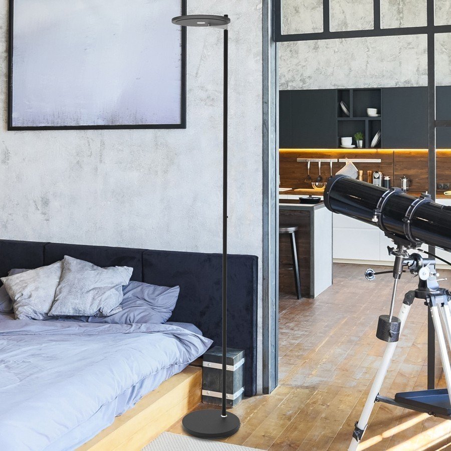 Vloerlamp Turound LED 2993ZW Zwart - Afbeelding 5