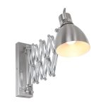 Wandlamp Spring 6290ST Staal