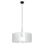 Hanglamp Sparkled Light met zilveren kap