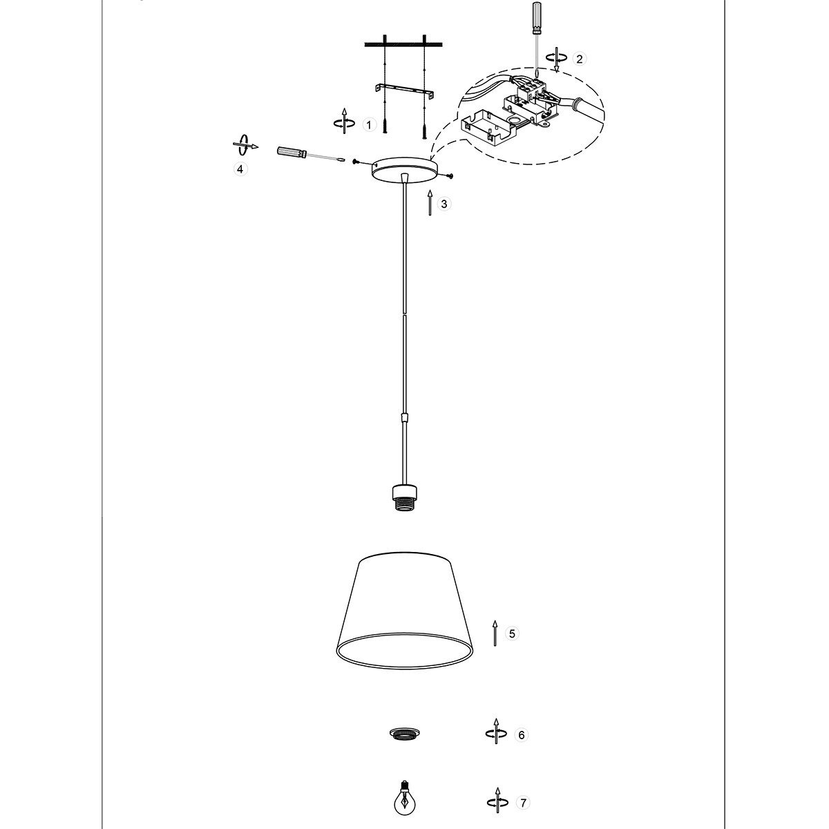 Hanglamp Sparkled Light 3602ST+K1066ZS Staal-Fluweel Blauw - Afbeelding 8