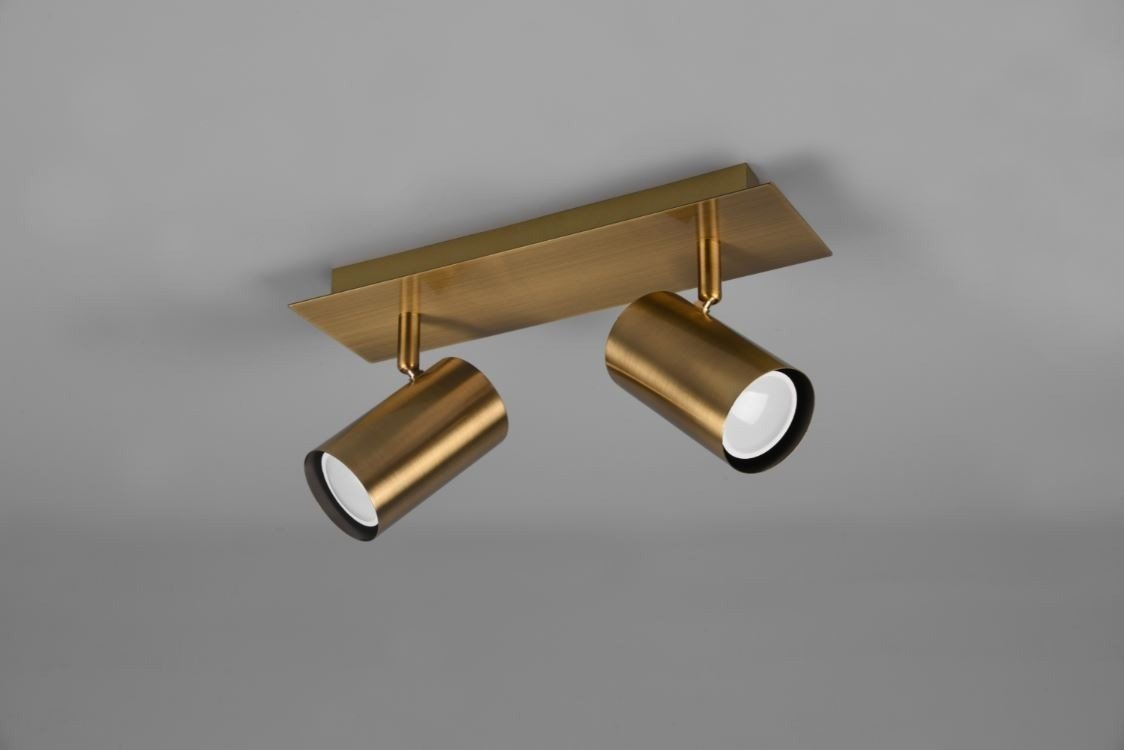 Opbouwspot Marley 2-lichts brons - Afbeelding 7