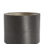 Kap cilinder 40-40-30 cm LUBIS grijs