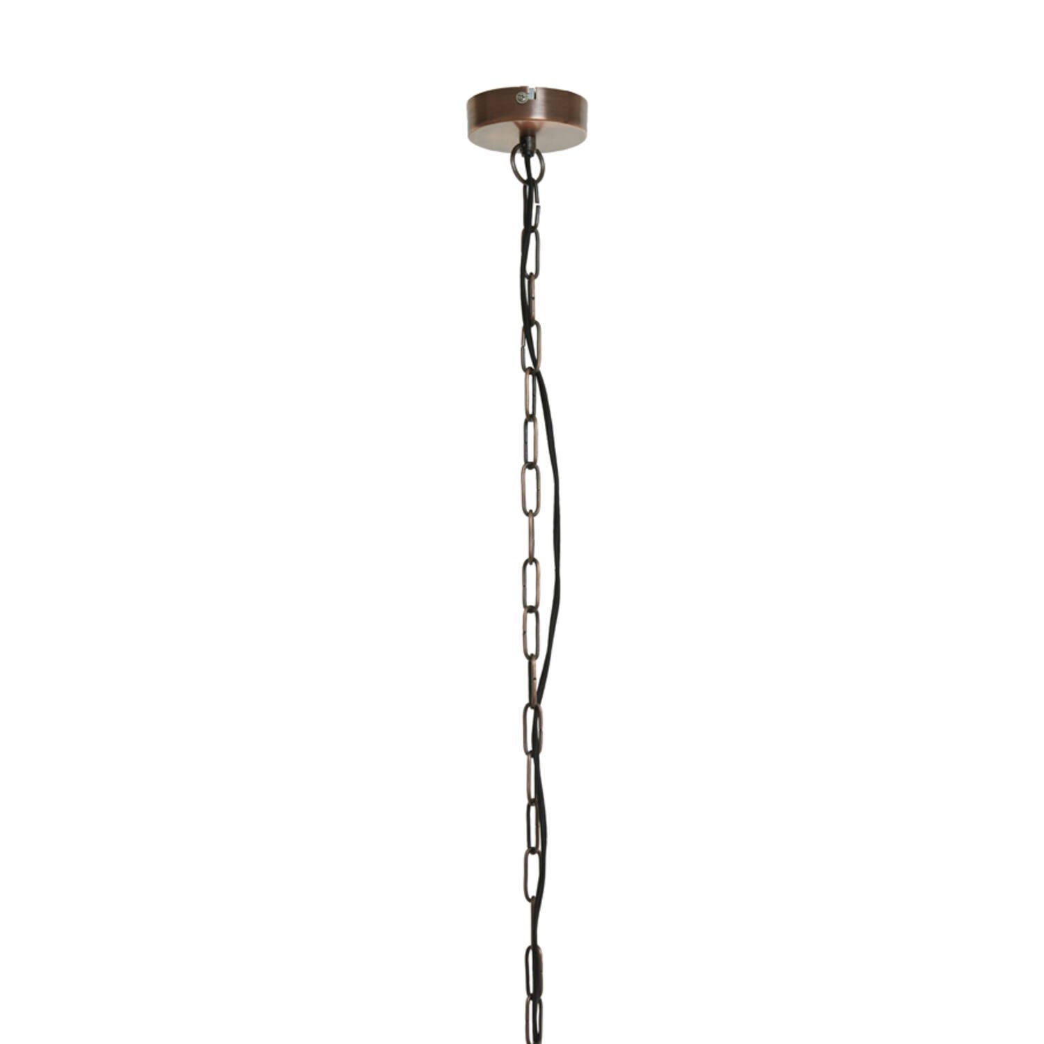 Hanglamp Ø65x37 cm KASPER antiek koper - Afbeelding 3