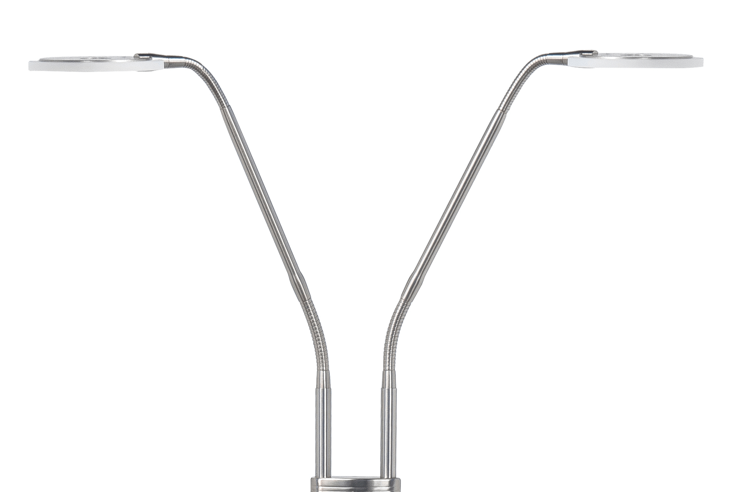 Leeslamp Rodeo staal 2 lichts LED - Afbeelding 2