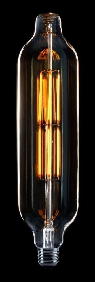 Buis XXL Filament LED E27 240v 8w/2200k dimbaar goud recht