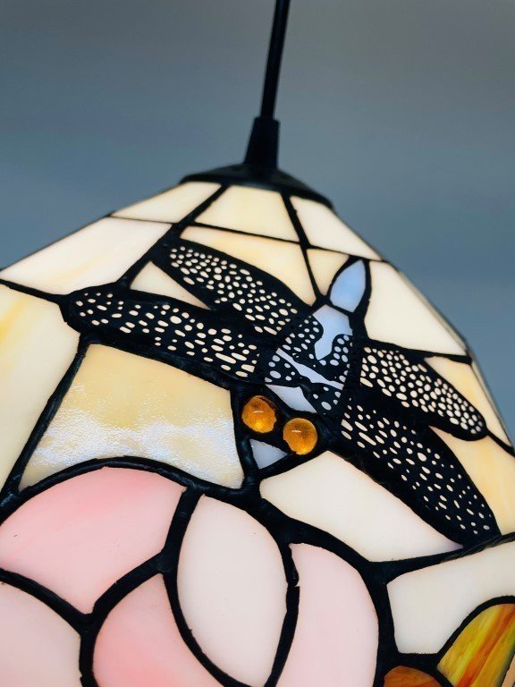 Tiffany hanglamp Bolzano 25 - snoer - Afbeelding 8