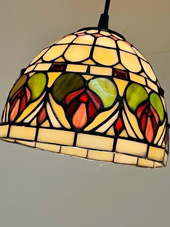 Tiffany hanglamp Bari 20-snoer - Afbeelding 6
