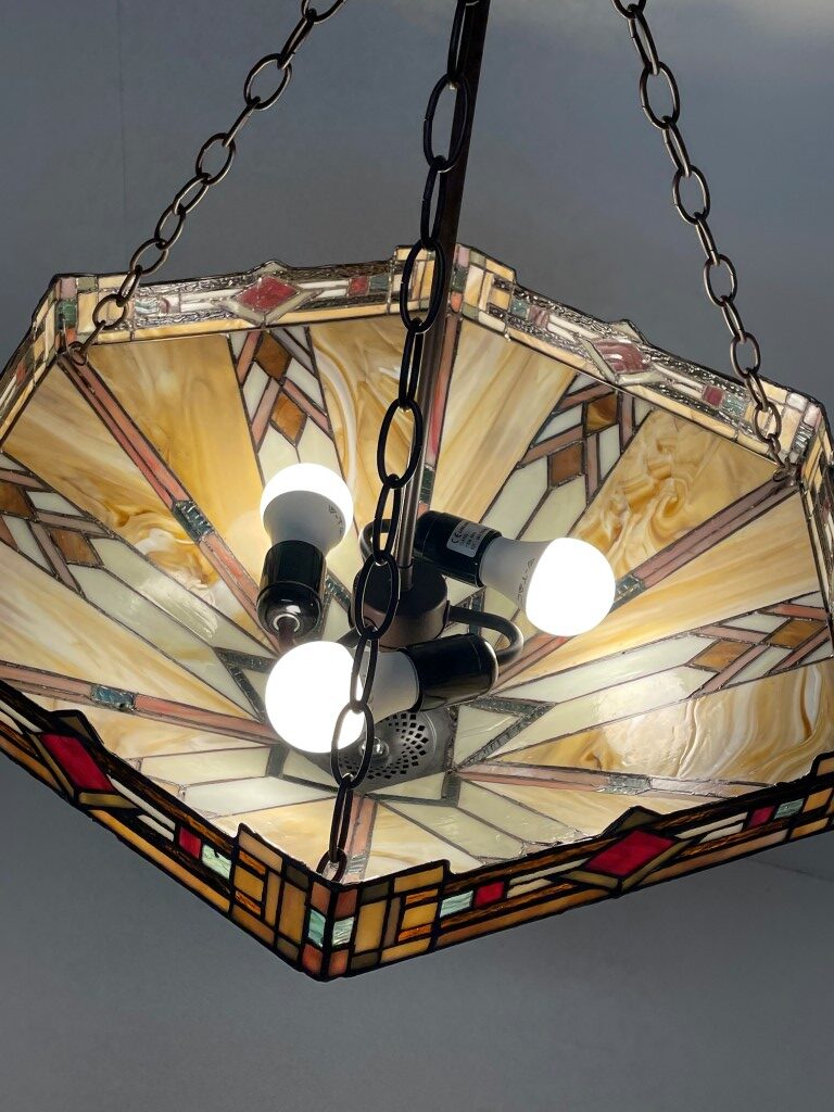 Tiffany hanglamp Wyber -8842 - Afbeelding 9