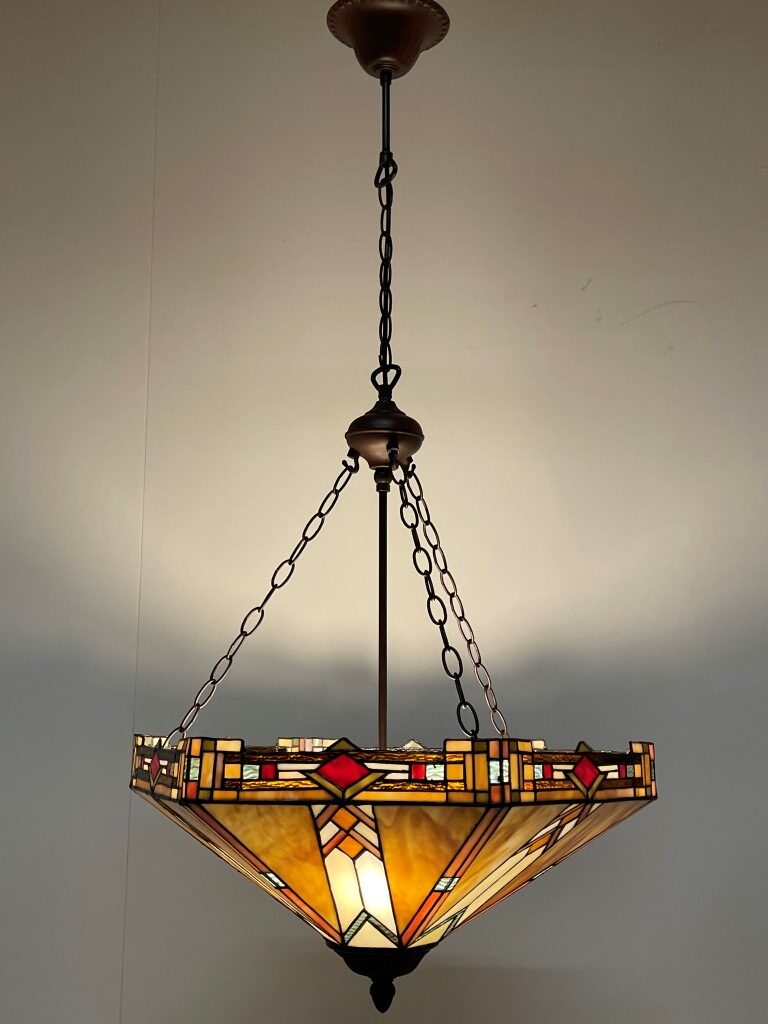 Tiffany hanglamp Wyber -8842 - Afbeelding 3