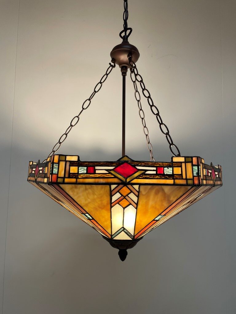 Tiffany hanglamp Wyber -8842 - Afbeelding 5