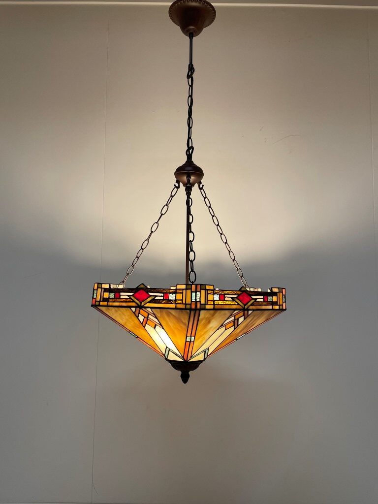 Tiffany hanglamp Wyber -8842 - Afbeelding 6