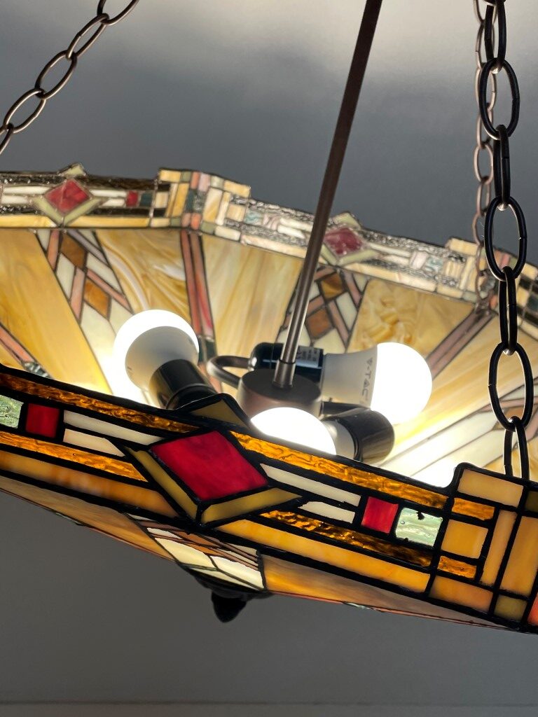 Tiffany hanglamp Wyber -8842 - Afbeelding 7
