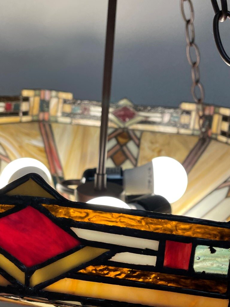 Tiffany hanglamp Wyber -8842 - Afbeelding 8