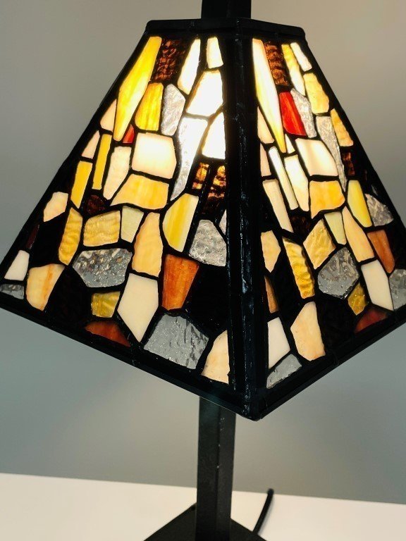 Tiffany Mini Tafellamp Fallingwater - Afbeelding 4