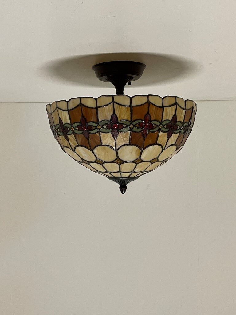 Tiffany plafondlamp Cherry 40 / Flow - Afbeelding 6