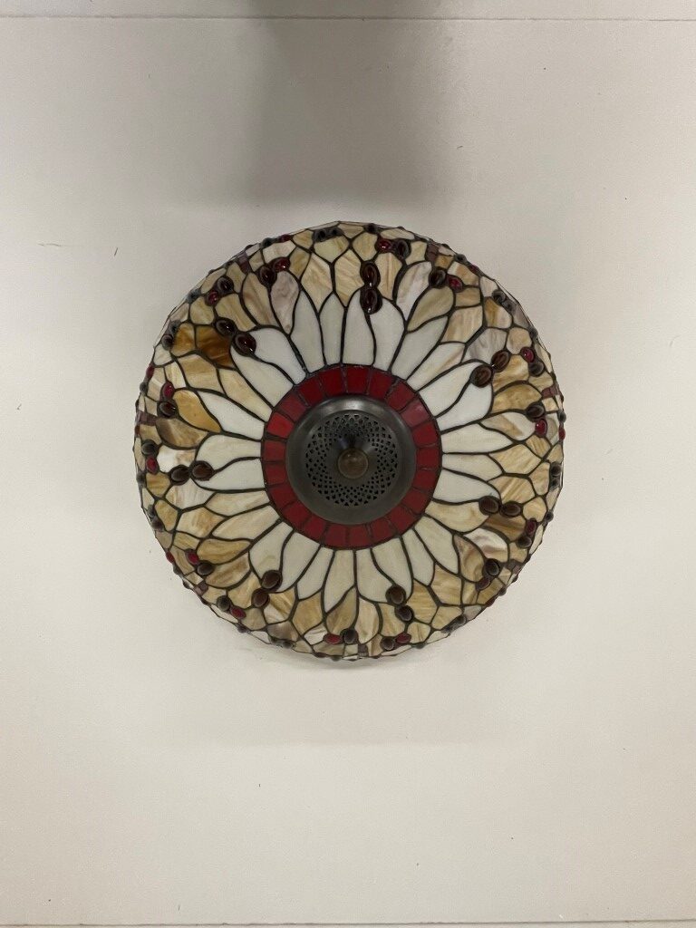 Tiffany plafondlamp ⌀49cm Beige Dragonfly 80 - Afbeelding 9