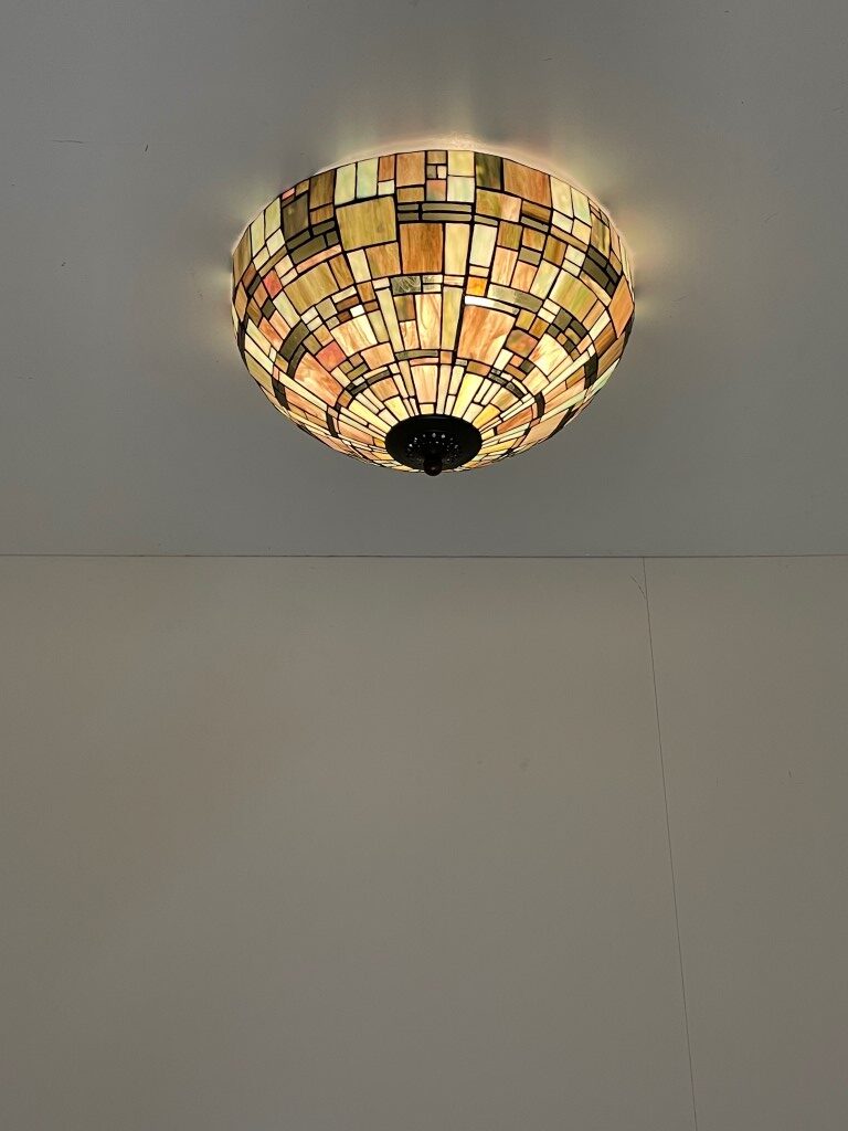 Tiffany plafondlamp ⌀50cm Georgia 80 - Afbeelding 6