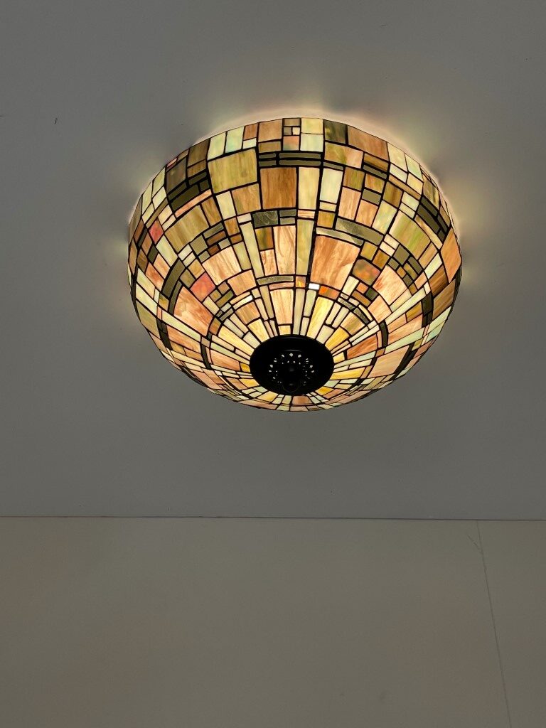 Tiffany plafondlamp ⌀50cm Georgia 80 - Afbeelding 3