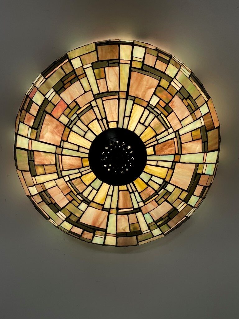 Tiffany plafondlamp ⌀50cm Georgia 80 - Afbeelding 7