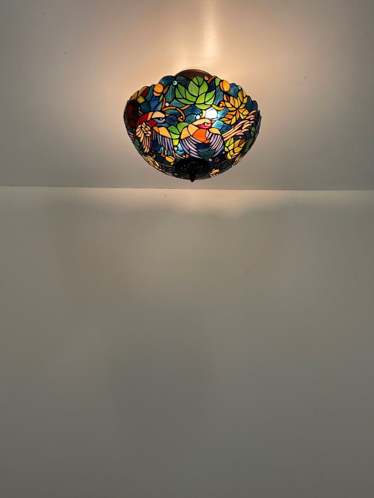 Tiffany plafondlamp Oslo 40/ Flow - Afbeelding 6