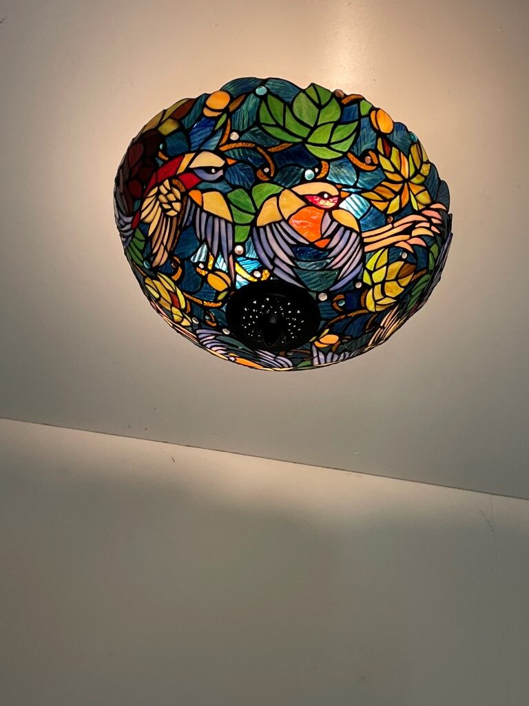 Tiffany plafondlamp Oslo 40/ Flow - Afbeelding 3