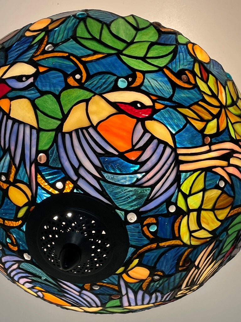 Tiffany plafondlamp Oslo 40/ Flow - Afbeelding 5