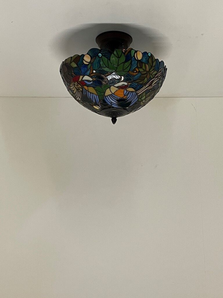 Tiffany plafondlamp Oslo 40/ Flow - Afbeelding 7