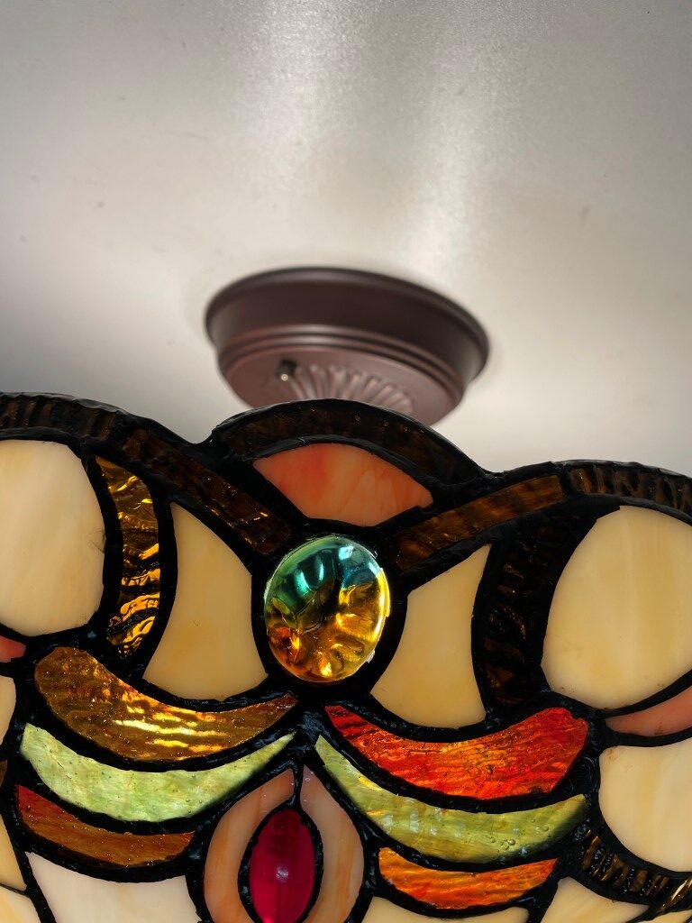 Tiffany plafondlamp Roxbury 40/ Flow - Afbeelding 6