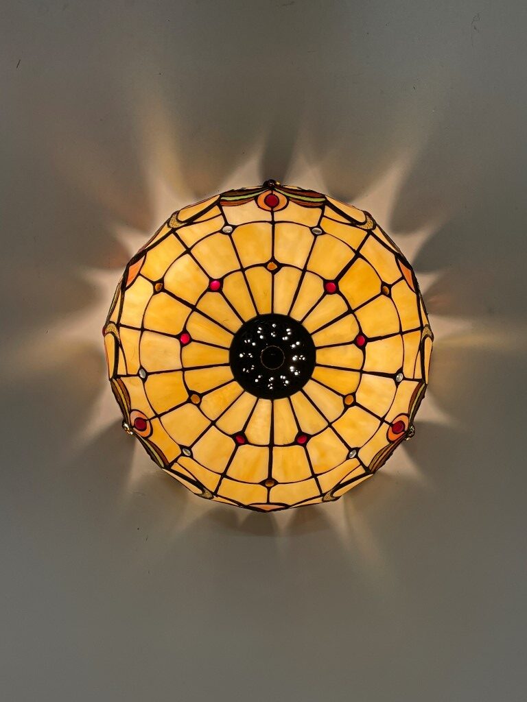 Tiffany plafondlamp Roxbury 40/80 - Afbeelding 7