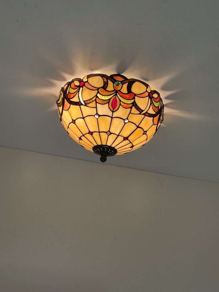 Tiffany plafondlamp Roxbury 40/80 - Afbeelding 4