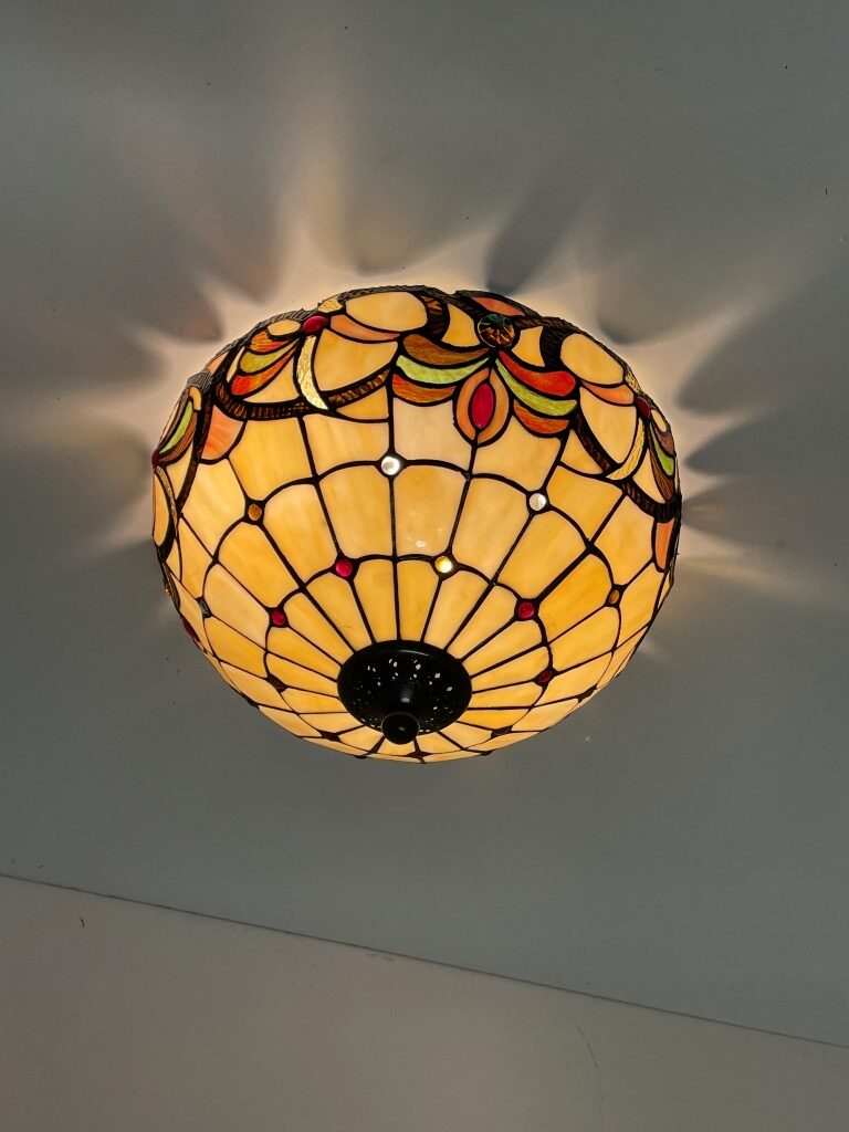 Tiffany plafondlamp Roxbury 40/80 - Afbeelding 5