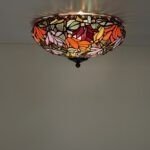 Tiffany plafondlamp San Marino 44 / 80