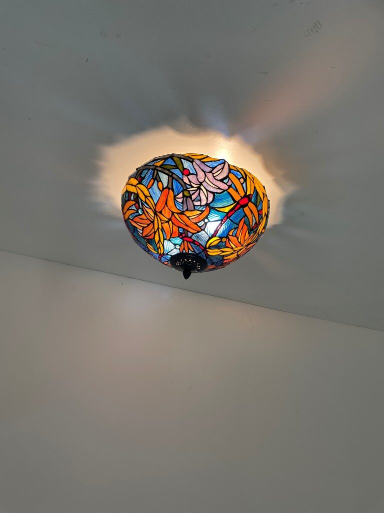 Tiffany plafondlamp Stockholm Loose 96 - Afbeelding 3