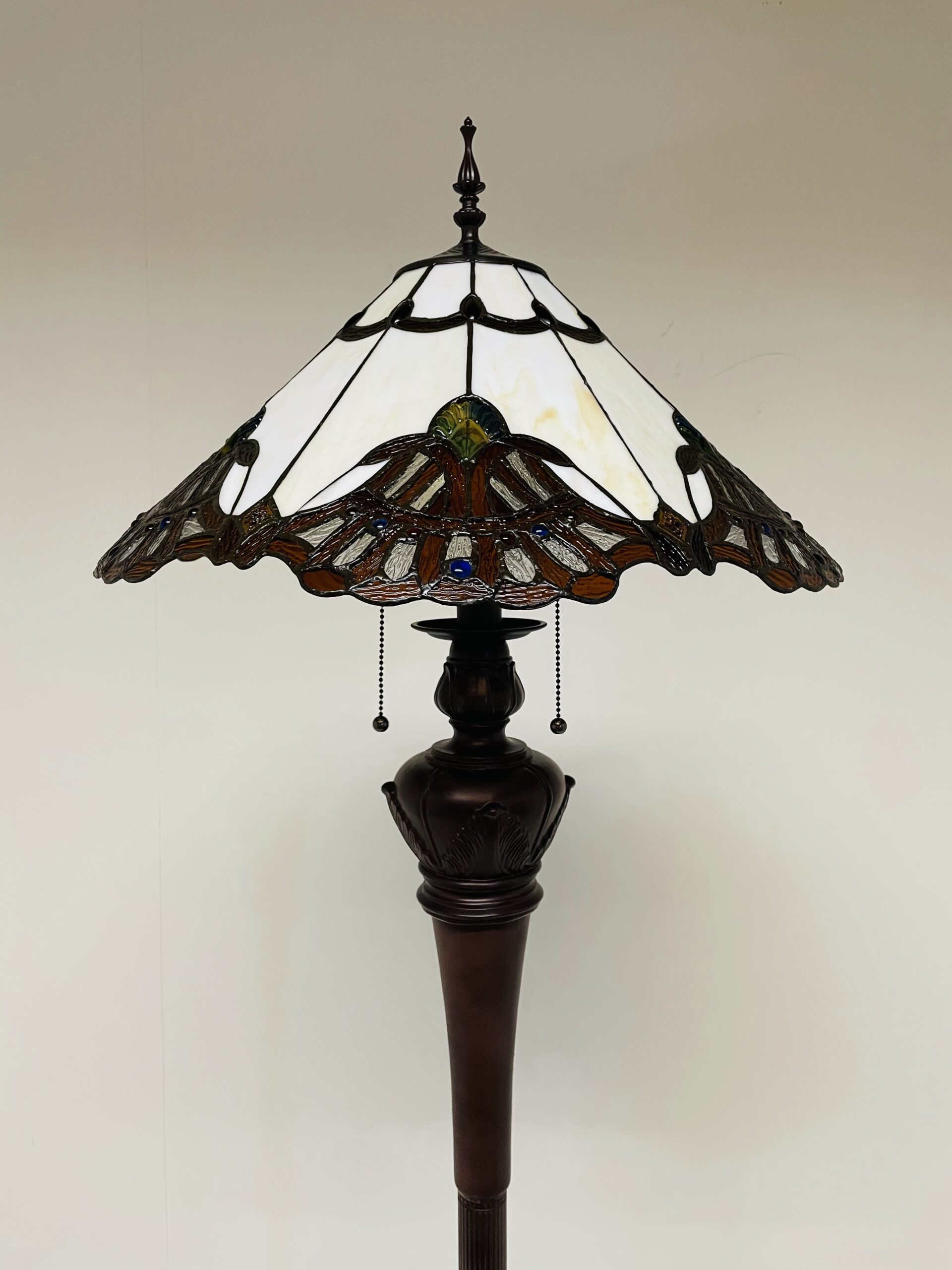 Tiffany vloerlamp Elba 50 De Luxe - Afbeelding 7
