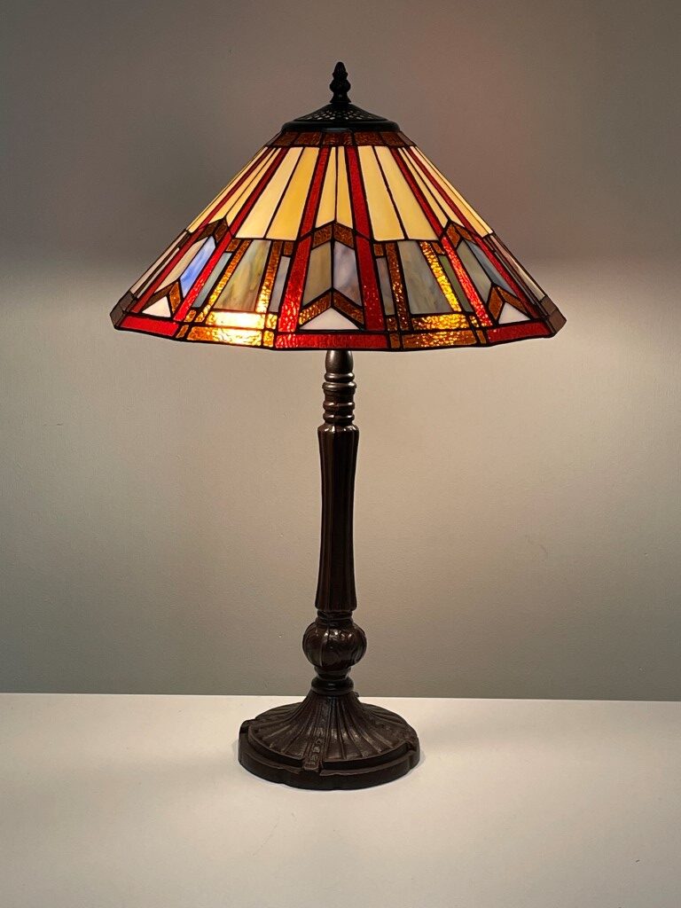 Tiffany tafellamp Denmark 40 - P7 - Afbeelding 5